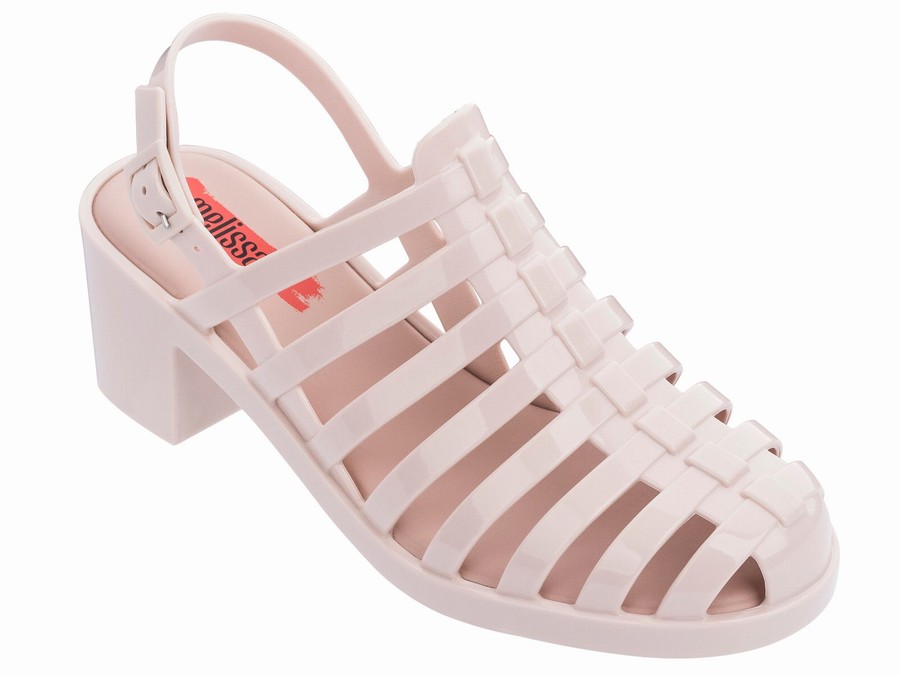 Zapatos Altos Melissa Disco Mujer - Blancas - Argentina WLG-264310